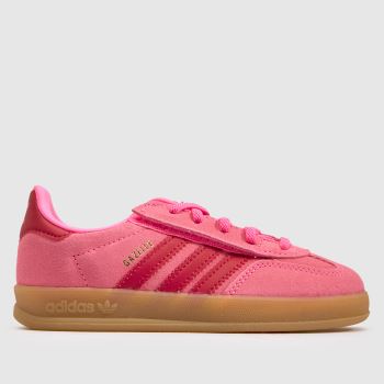 adidas Pink Multi Gazelle Indoor Girls Toddler