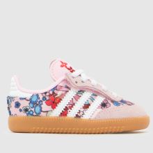 adidas X Liberty Samba OG Girls Toddler in Pink Multi adidas X Liberty Samba OG,1 of 4