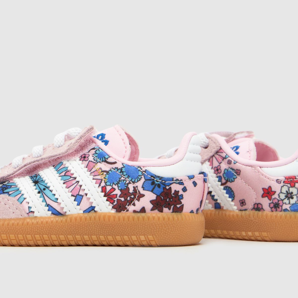 adidas X Liberty Samba OG Girls Toddler in Pink Multi adidas X Liberty Samba OG 7