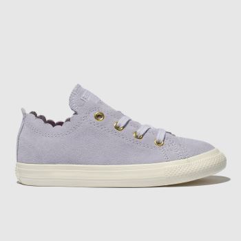 converse lilac all star lo frilly thrills trainers toddler converse lilac all star lo frilly thrills trainers toddler