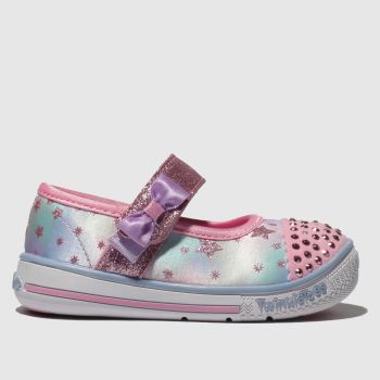 skechers pink twinkle play trainers toddler skechers pink twinkle play trainers toddler