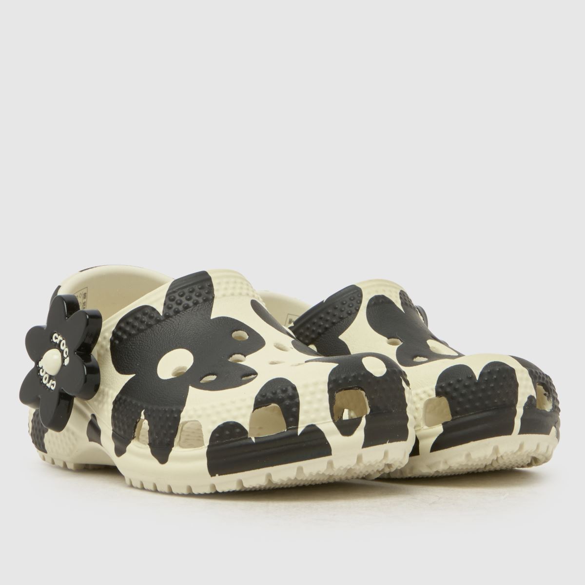 Crocs Classic Pop Petal Clog Girls Toddler in Stone Multi Crocs Classic Pop Petal Clog 1
