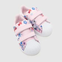 adidas X Liberty Superstar Girls Toddler in Print adidas X Liberty Superstar,3 of 4