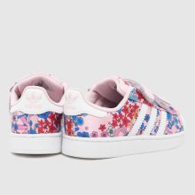 adidas X Liberty Superstar Girls Toddler in Print adidas X Liberty Superstar,4 of 4
