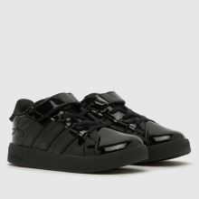 adidas Grand Court 3.0 Girls Toddler in Black adidas Grand Court 3.0,2 of 4