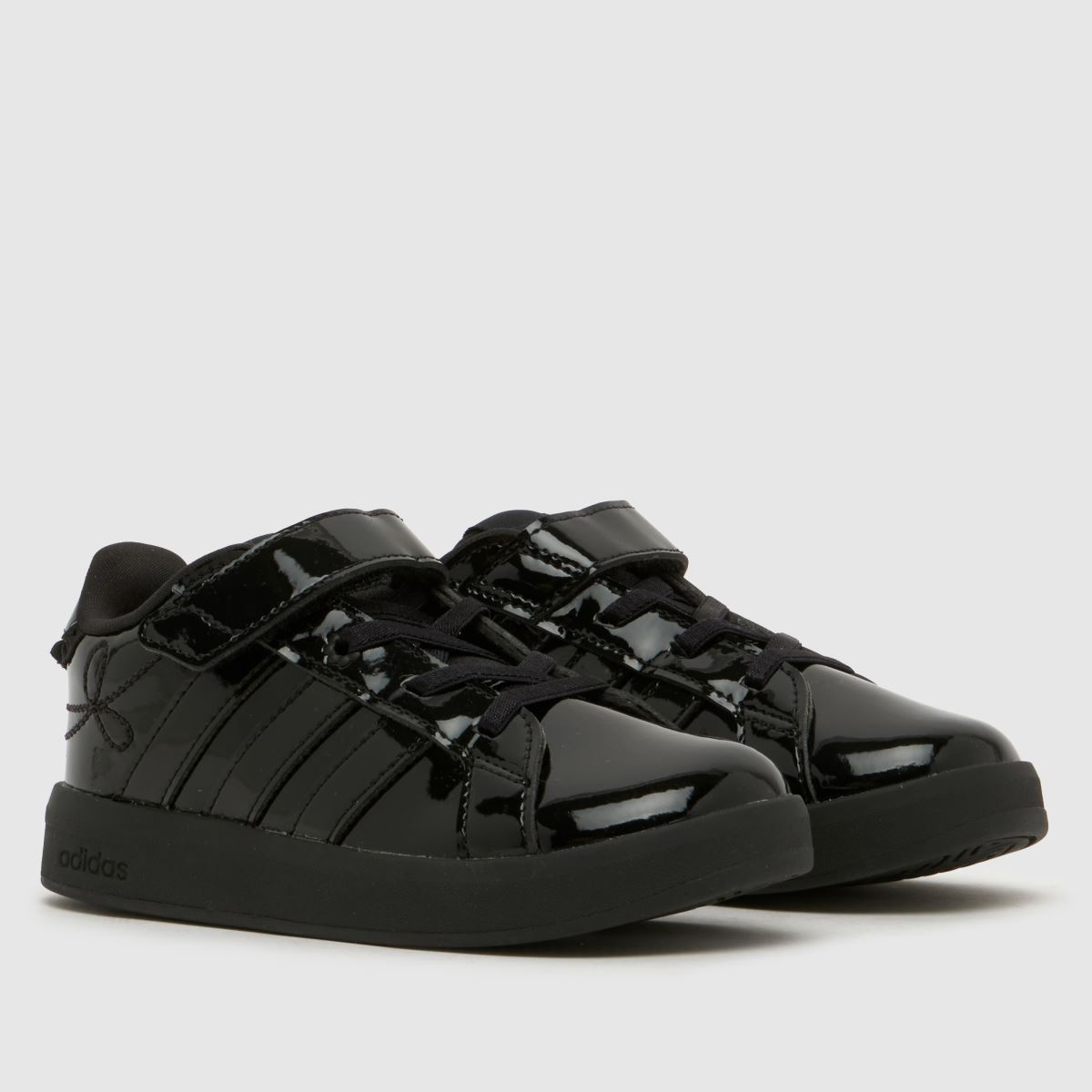 adidas Grand Court 3.0 Girls Toddler in Black adidas Grand Court 3.0 1