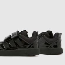 adidas Tensaur Sport 3.0 Girls Toddler in Black adidas Tensaur Sport 3.0,4 of 4