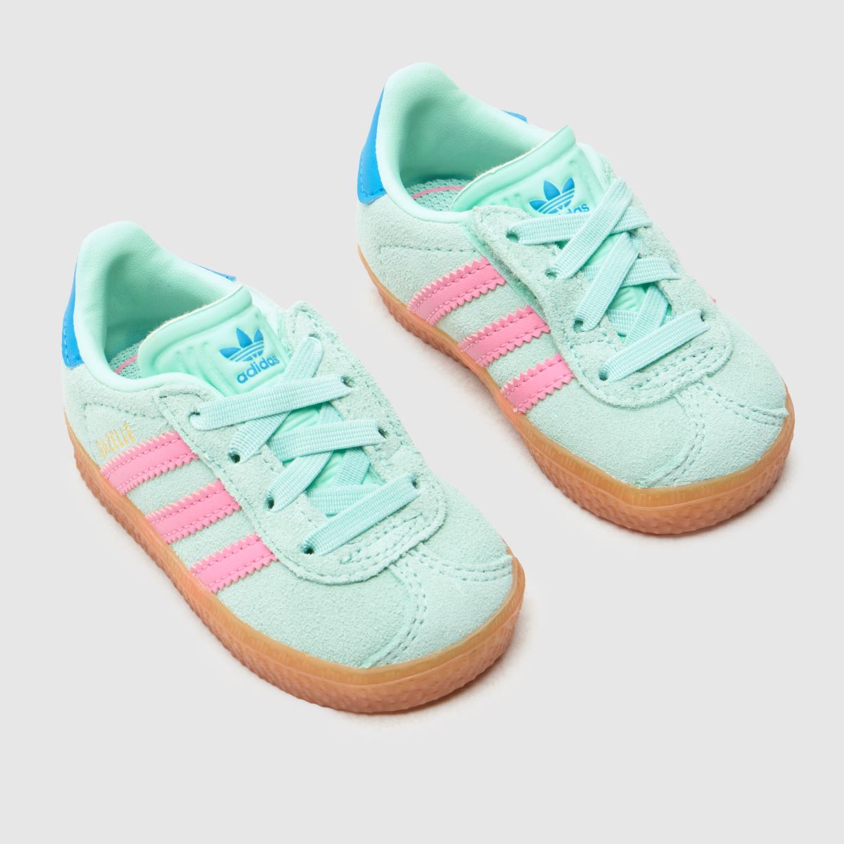 adidas Gazelle Girls Toddler in Green Multi adidas Gazelle 4