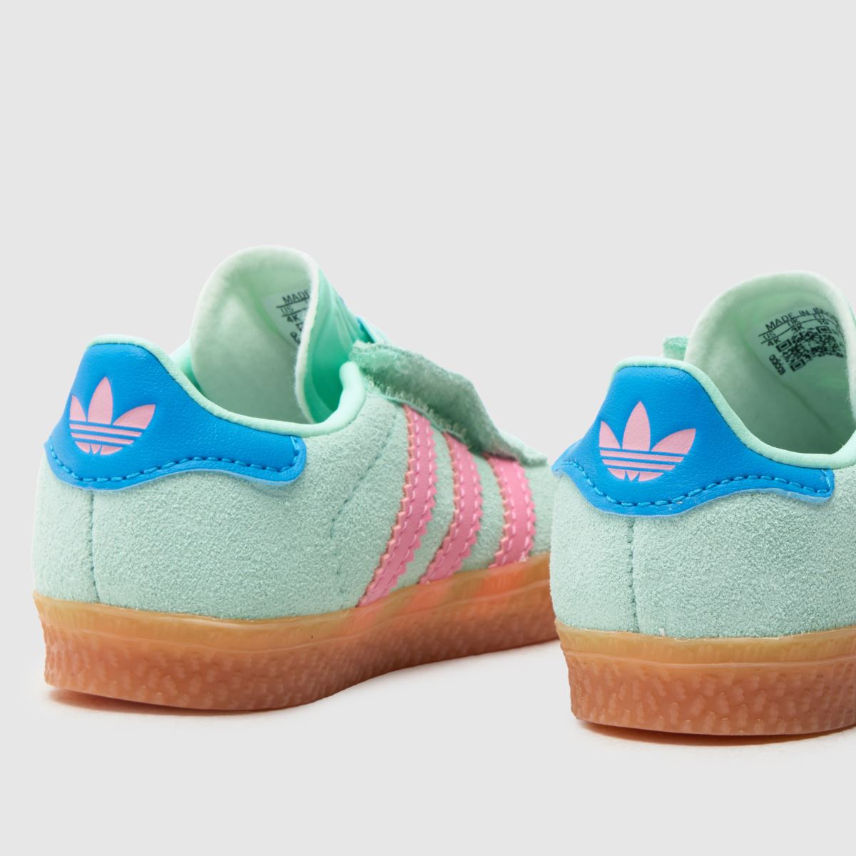 adidas Gazelle Girls Toddler in Green Multi adidas Gazelle 7