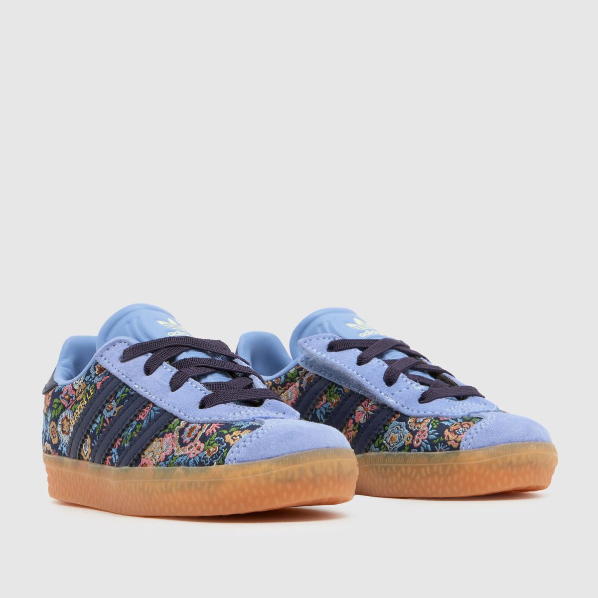adidas x Liberty London Gazelle Girls Toddler in Multi adidas x Liberty London Gazelle 1