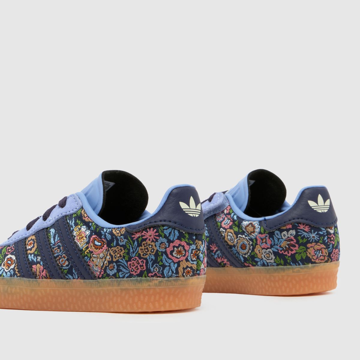 adidas x Liberty London Gazelle Girls Toddler in Multi adidas x Liberty London Gazelle 7