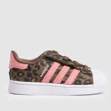 adidas Superstar II Girls Toddler in Print adidas Superstar II,1 of 4