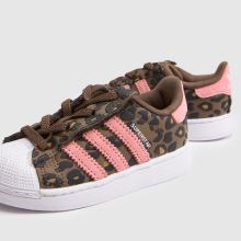 adidas Superstar II Girls Toddler in Print adidas Superstar II,4 of 4