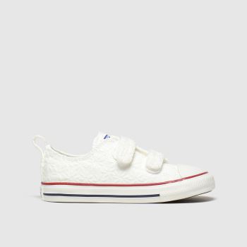 converse white 2v lo miss chuck trainers toddler converse white 2v lo miss chuck trainers toddler
