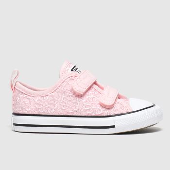 Converse pink all star 2v lo daisy trainers toddler Converse pink all star 2v lo daisy trainers toddler