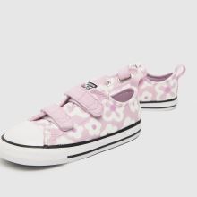 Converse All Star Lo 2V Girls Toddler in Lilac Converse All Star Lo 2V,4 von 4