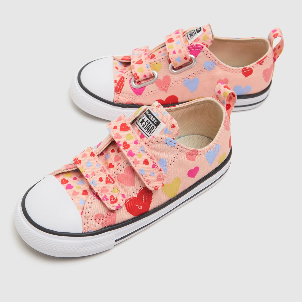 pink velcro converse toddler