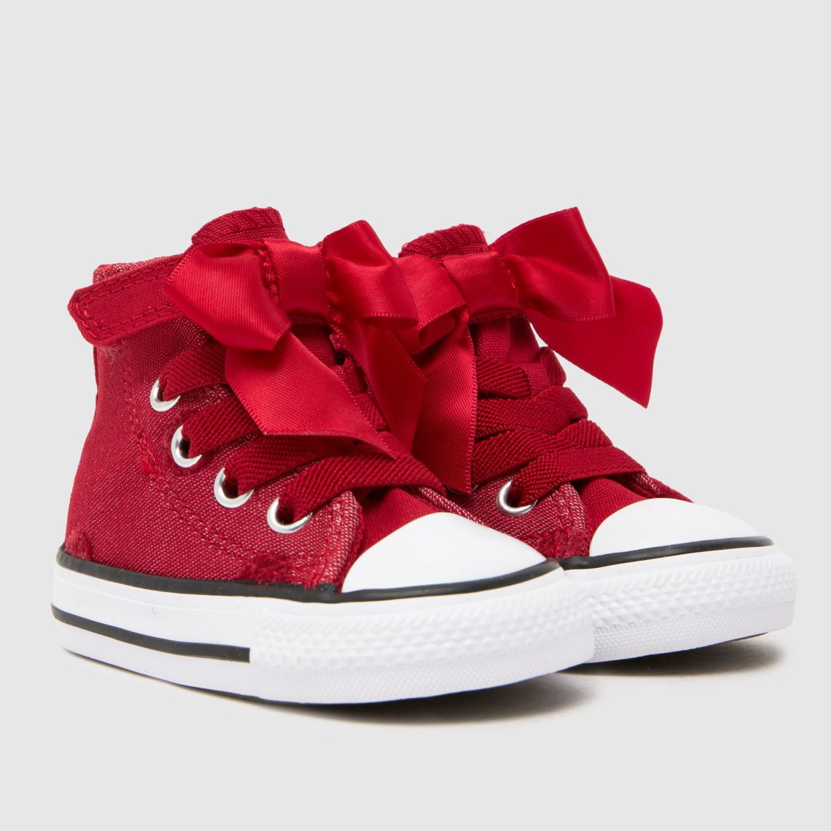 Converse All Star Hi 1V Girls Toddler in Red Converse All Star Hi 1V 1