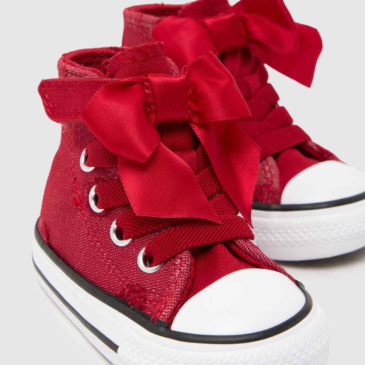 Converse All Star Hi 1V Girls Toddler in Red Converse All Star Hi 1V 4