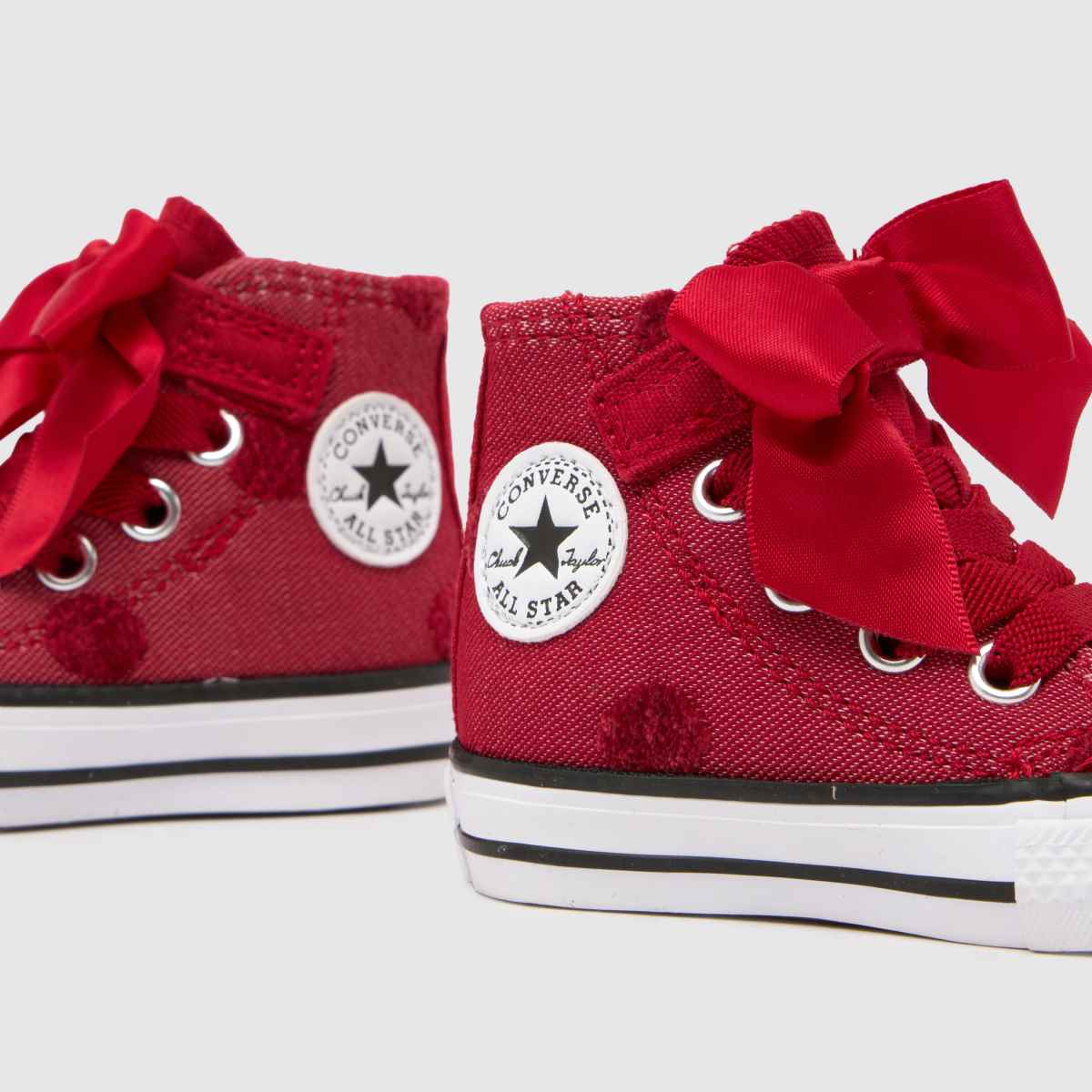 Converse All Star Hi 1V Girls Toddler in Red Converse All Star Hi 1V 7