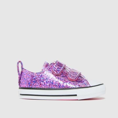 glitter converse velcro
