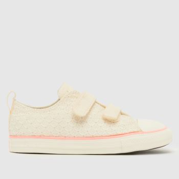Converse Steingrau All Star Lo 2V Mädchen Kleinkind