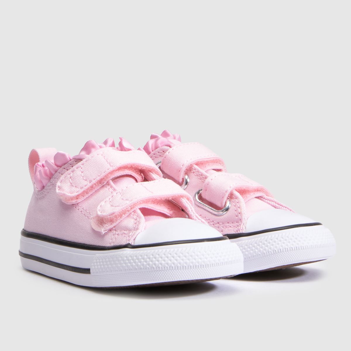 Converse All Star Lo 2V Frills Girls Toddler in Pale Pink Converse All Star Lo 2V Frills 1