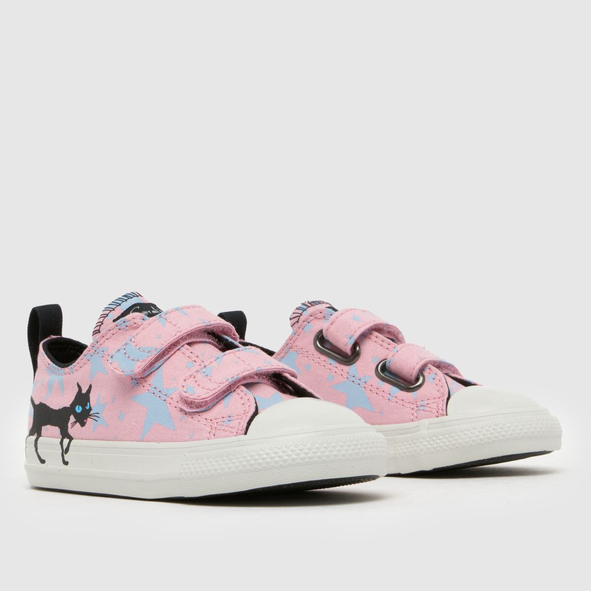 Converse x Coraline All Star Easy On Girls Toddler in Pale Pink Converse x Coraline All Star Easy On 1