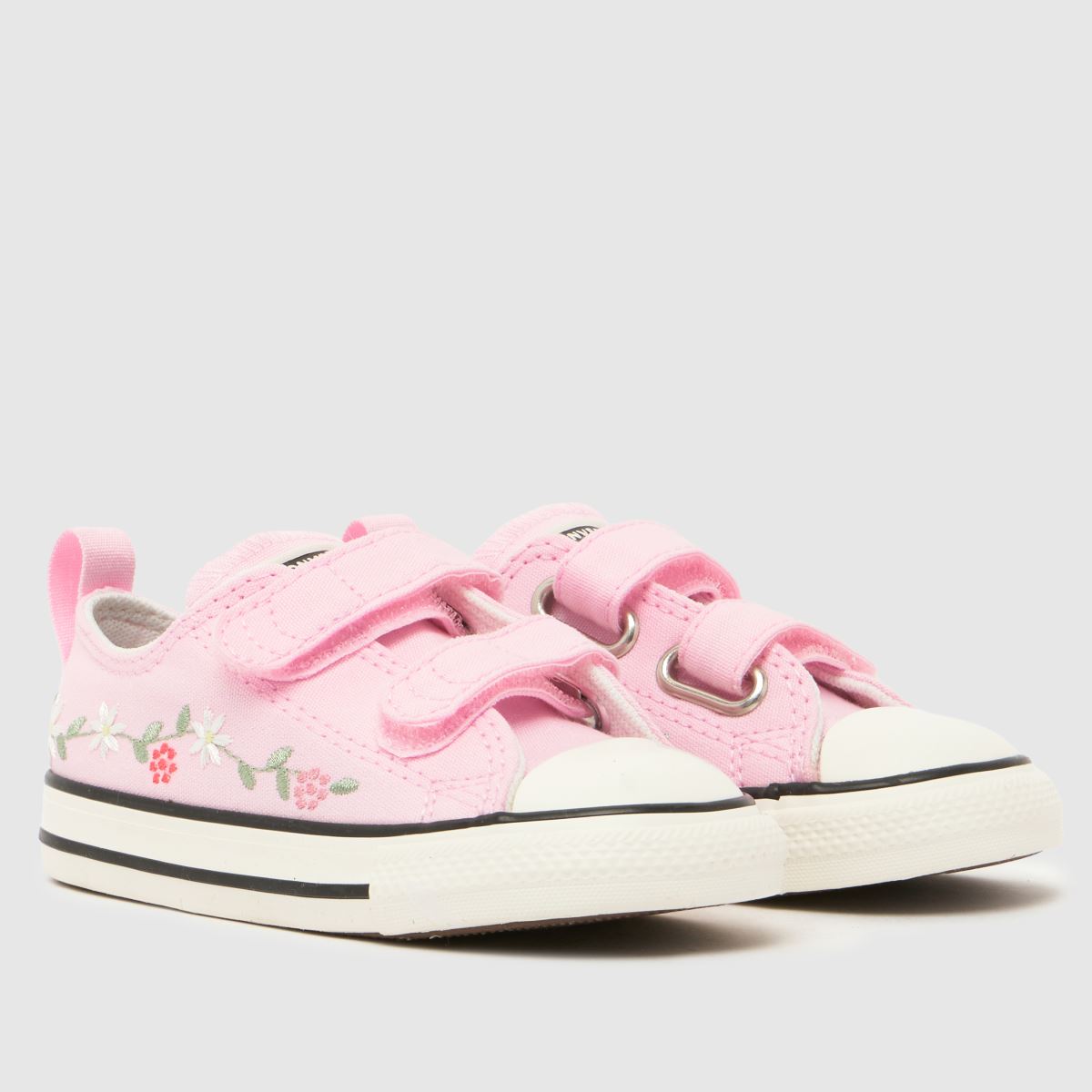 Converse All Star Lo 2V Girls Toddler in Pale Pink Converse All Star Lo 2V 1