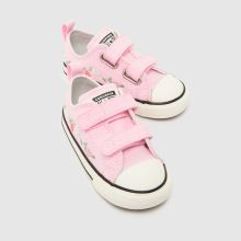 Converse All Star Lo 2V Girls Toddler in Pale Pink Converse All Star Lo 2V,3 of 4