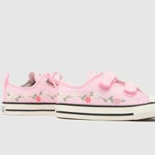 Converse All Star Lo 2V Girls Toddler in Pale Pink Converse All Star Lo 2V,4 of 4