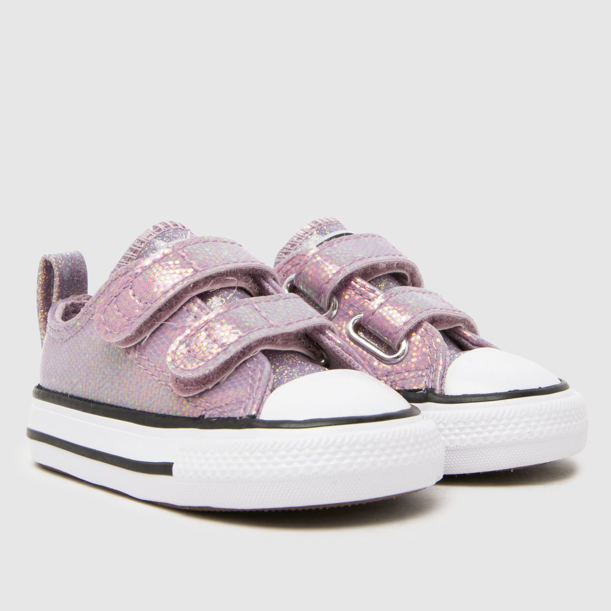 Kinder Converse Blaulila All Star 2v Lo Glitter Sneaker Converse All Star 2V Lo Glitter 1