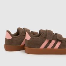 adidas VL Court 3.0 Girls Toddler in Brown Multi adidas VL Court 3.0,4 of 4