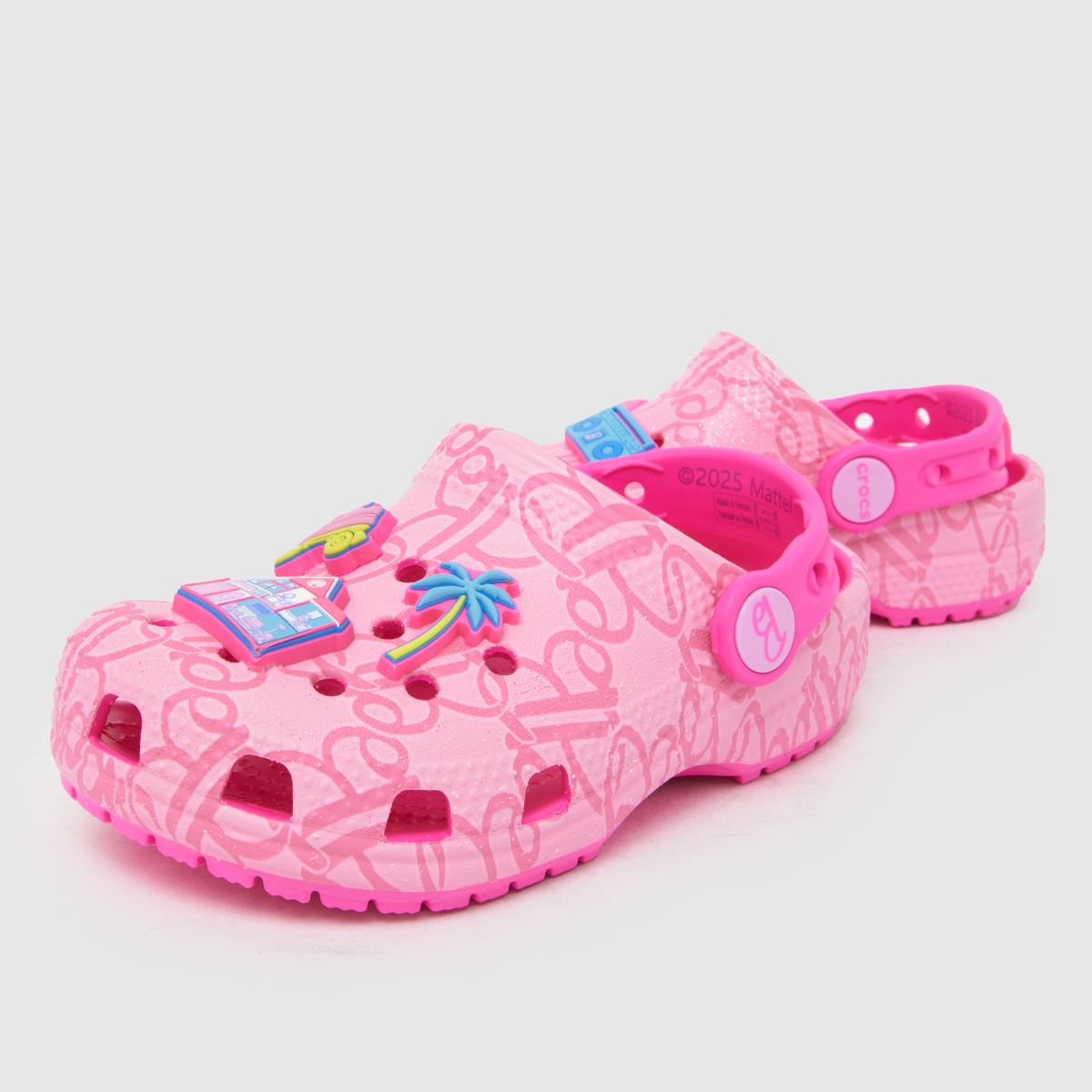 Crocs Classic Barbie Clog Girls Toddler in Pink Crocs Classic Barbie Clog 7