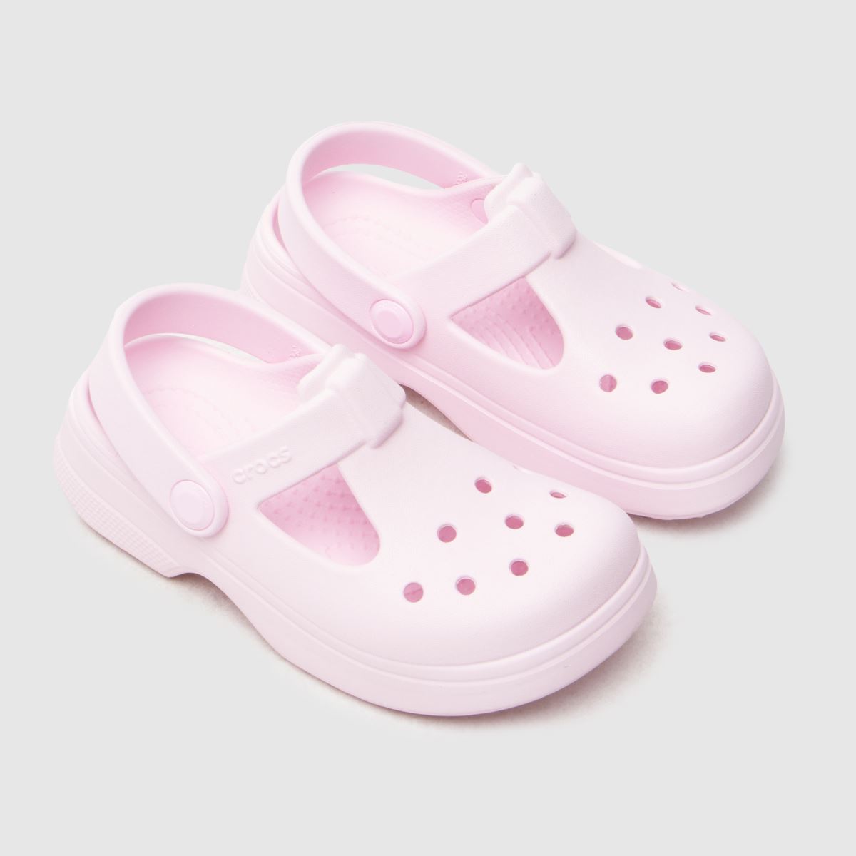 Crocs Classic Mary Jane Clog Girls Toddler in Pale Pink Crocs Classic Mary Jane Clog 4