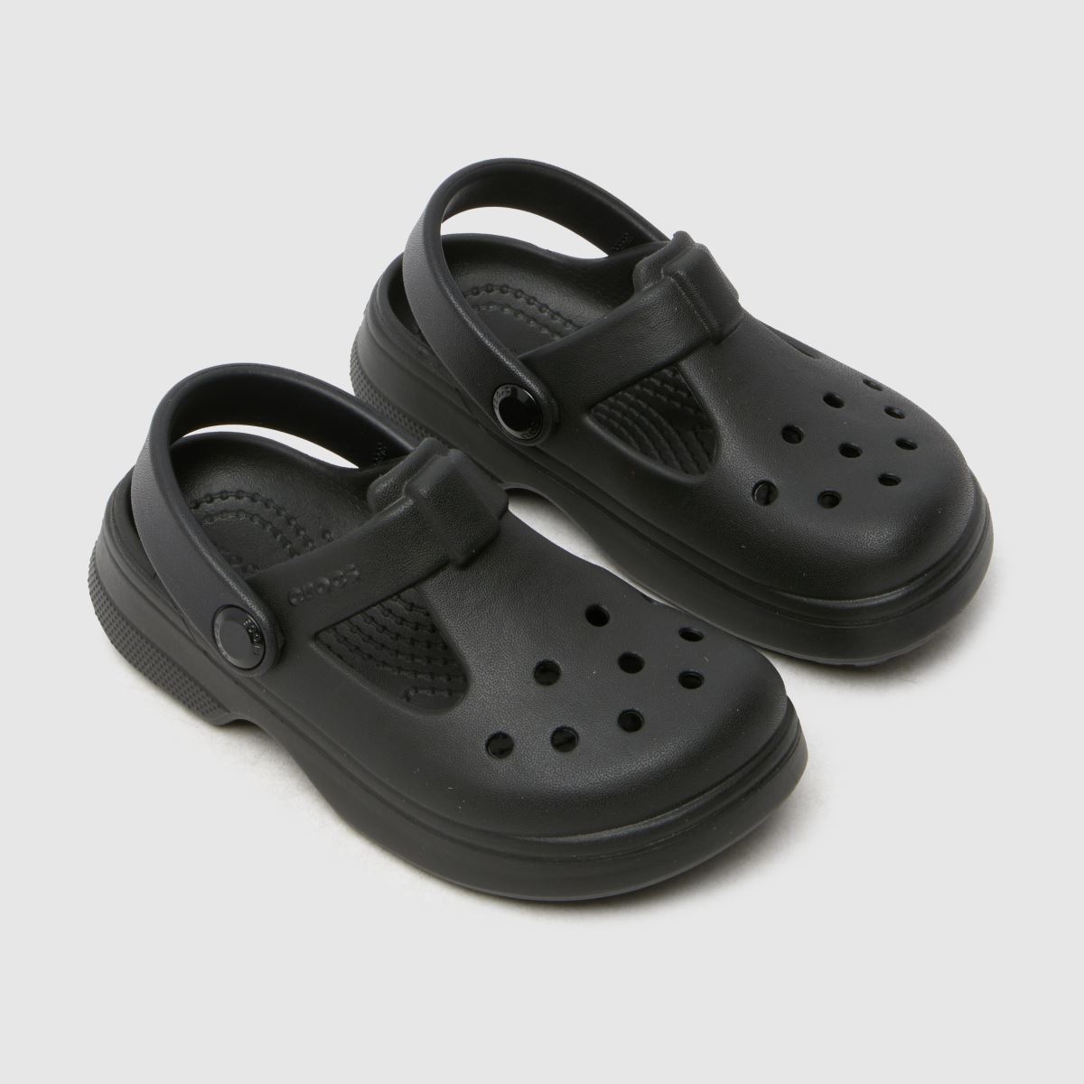 Crocs Classic Mary Jane Clog Girls Toddler in Black Crocs Classic Mary Jane Clog 4
