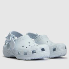 Crocs Star Buckle Clog Girls Toddler in Pale Blue Crocs Star Buckle Clog,2 of 4