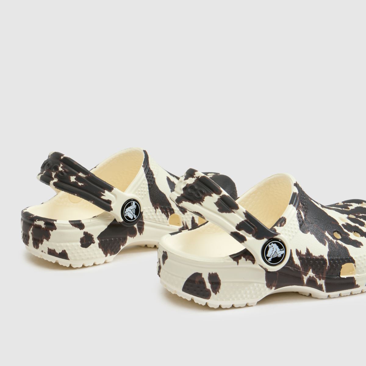 Crocs Classic Clog Girls Toddler in Brown & White Crocs Classic Clog 4