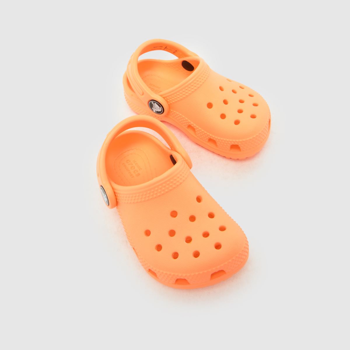 Crocs Classic Clog Girls Toddler in Orange Crocs Classic Clog 4