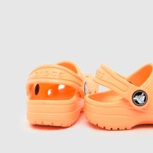 Crocs Classic Clog Girls Toddler in Orange Crocs Classic Clog,4 of 4