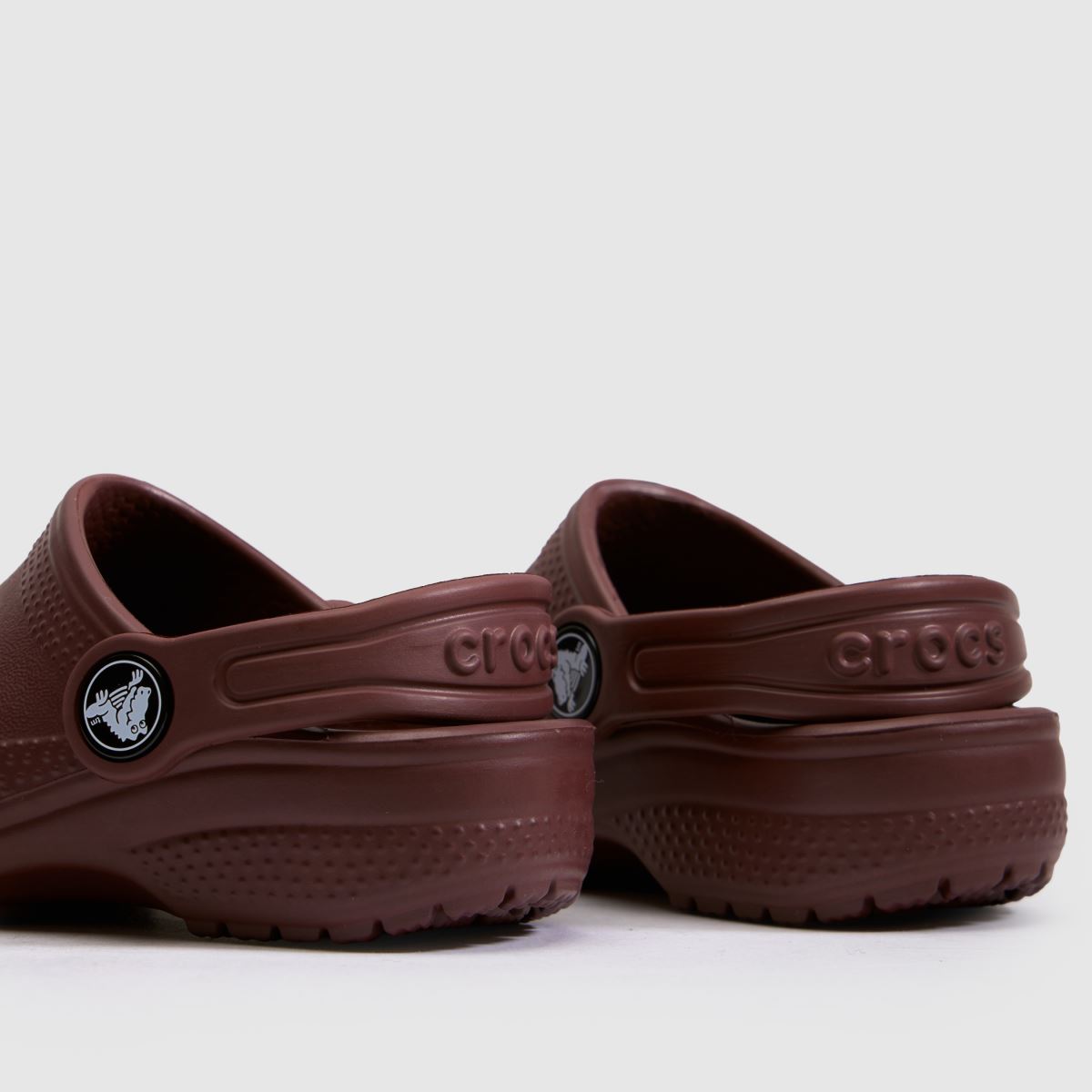 Kinder Crocs Weinrot Classic Clog Sneaker Crocs Classic Clog 7