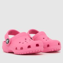 Crocs Classic Clog Girls Toddler in Pale Pink Crocs Classic Clog,2 of 4