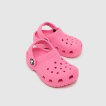 Crocs Classic Clog Girls Toddler in Pale Pink Crocs Classic Clog,3 of 4