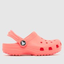 Crocs Classic Clog Girls Toddler in Pink Crocs Classic Clog,1 of 4