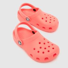 Crocs Classic Clog Girls Toddler in Pink Crocs Classic Clog,4 of 4