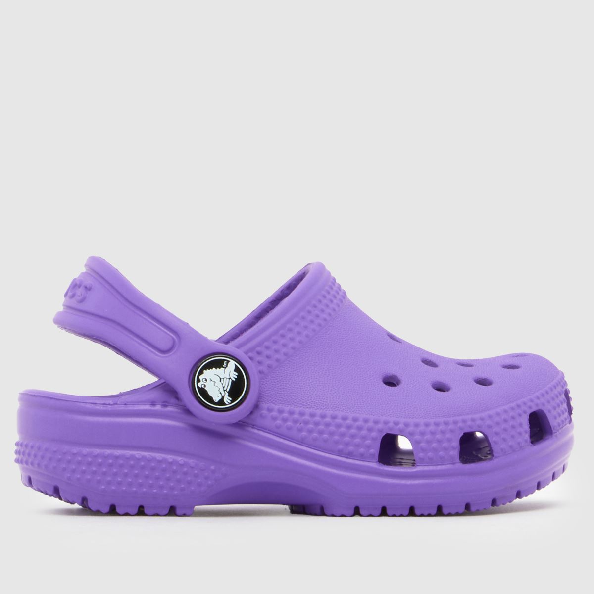 Crocs Purple Classic Clog Girls Toddler Sandals