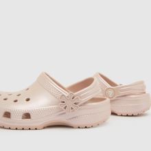 Crocs Classic Pearl Clog Girls Toddler in Pale Pink Crocs Classic Pearl Clog,4 of 4