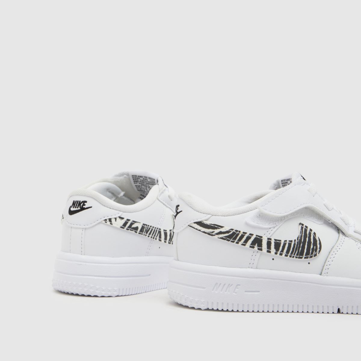 Nike Force 1 Low Easyon Girls Toddler in White Multi Nike Force 1 Low Easyon 7