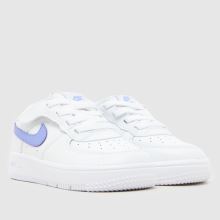 Kinder Nike Weiß Force 1 Low Easyon Sneaker Nike Force 1 Low EasyOn,2 von 4