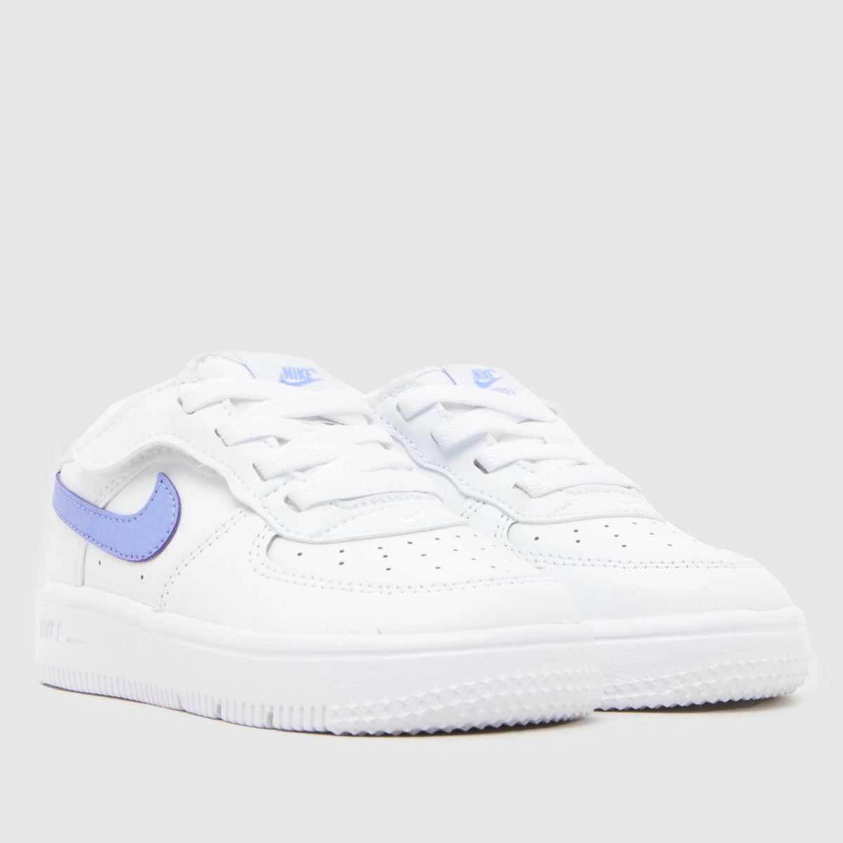 Kinder Nike Weiß Force 1 Low Easyon Sneaker Nike Force 1 Low EasyOn 1